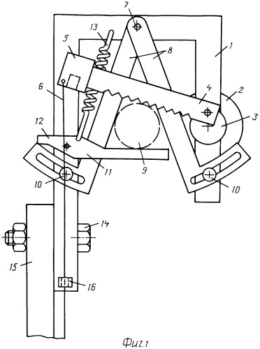 Устройство для обрезки ветвей деревьев (патент 2457668)