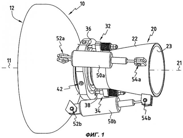 Поворотное сопло для ракетного двигателя (патент 2309281)