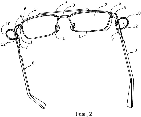 Оправа для очков (патент 2428731)
