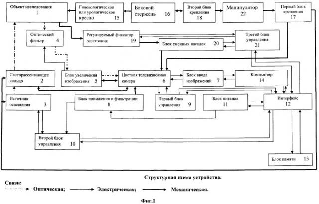 Способ диагностики состояния органов человека или животного и устройство для его осуществления (патент 2429779)