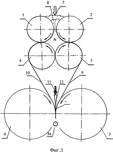 Механизм для формования изделий из теста с начинкой (патент 2500106)