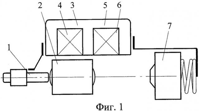 Способ управления двухкатушечным электромагнитным двигателем ударного действия (патент 2472243)