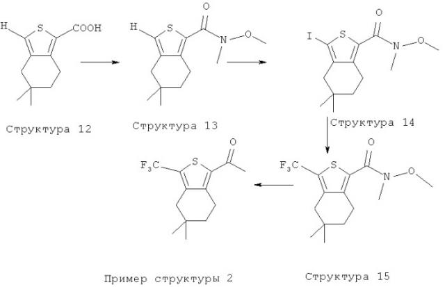 Новые производные тиофена (патент 2420523)