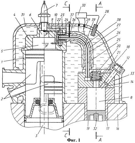 Двигатель внутреннего сгорания (патент 2278985)
