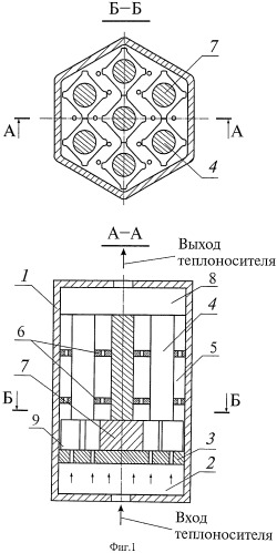 Способ работы тепловыделяющей сборки на входном участке и устройство для его осуществления (патент 2458414)