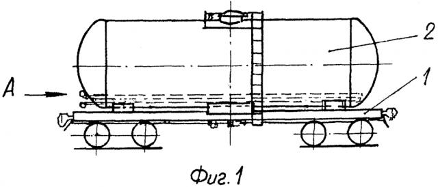 Вагон-цистерна для затвердевающих продуктов (патент 2603210)