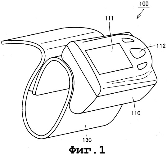 Манжета монитора кровяного давления и монитор кровяного давления (патент 2317770)