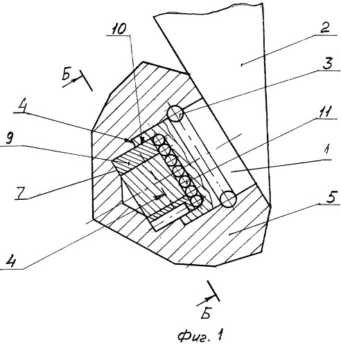 Опора шарошечного долота (патент 2439277)