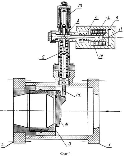 Клапан-отсекатель (патент 2315173)