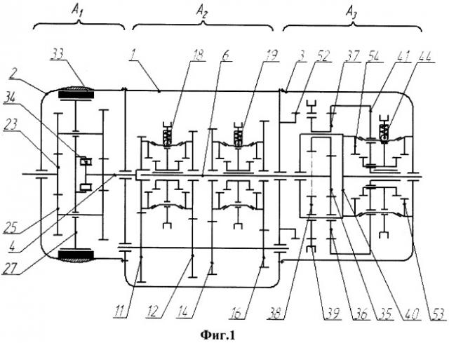 Автомобильная многоступенчатая коробка передач (патент 2508486)