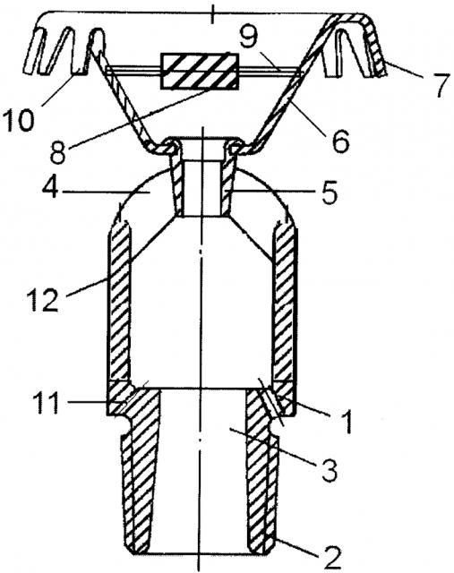 Дренчерный ороситель ходаковой (патент 2615249)