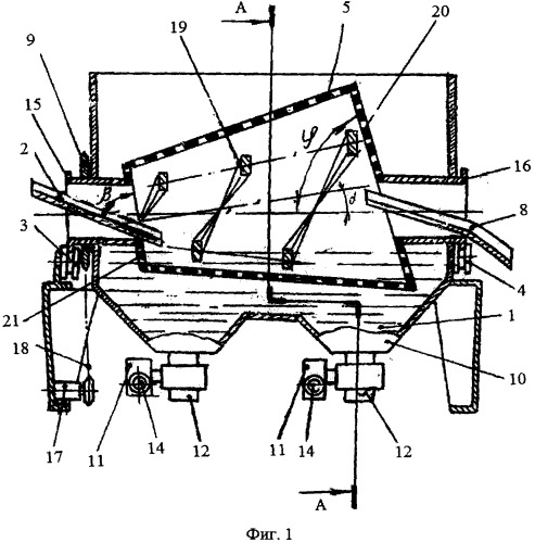 Машина для мойки сыпучих материалов (патент 2536493)
