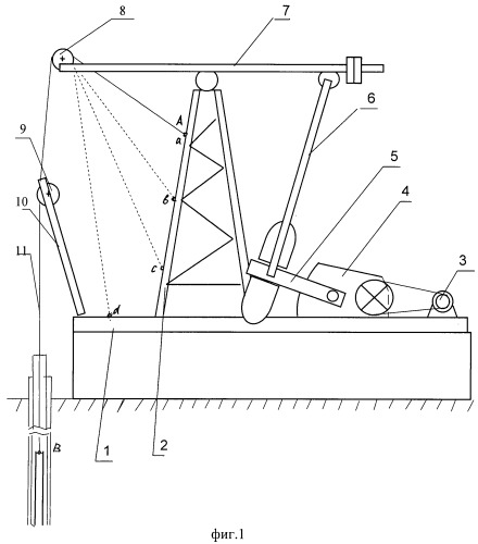 Станок-качалка (патент 2457361)