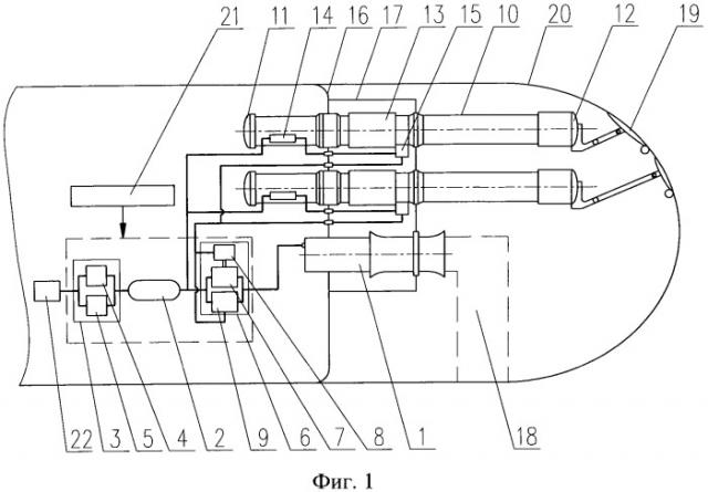 Система стрельбы с гидравлическими торпедными аппаратами (патент 2534467)