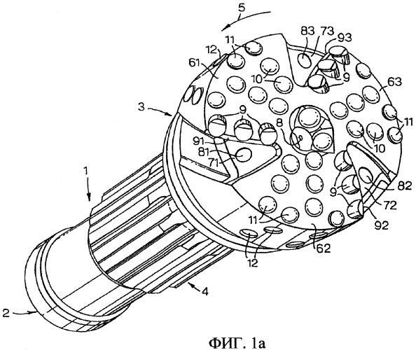 Ударное буровое долото, бурильная система и способ бурения скважины в подземной формации (патент 2347884)