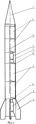 Аффинная модель жидкостной ракеты (патент 2331115)