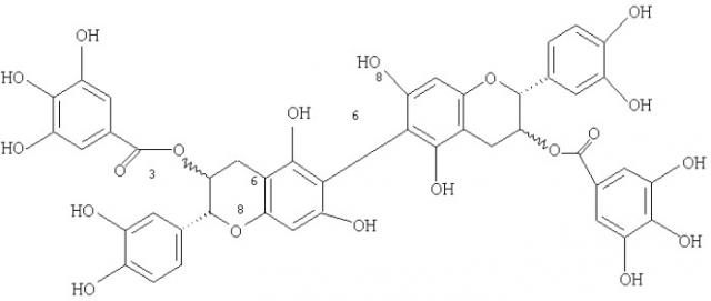 Способы получения (8 8) димера катехина, и/или эпикатехина, и/или эпикатехингаллата (патент 2293081)