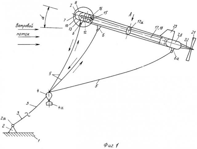 Высотная энергетическая установка (патент 2261361)