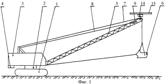 Экскаватор-драглайн (патент 2390611)