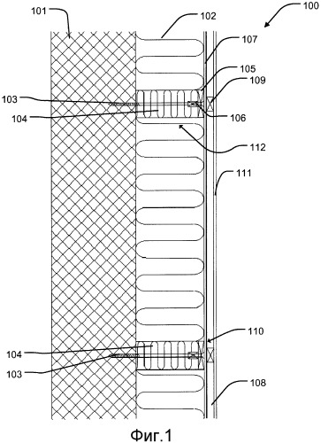 Система дополнительной изоляции и способ изоляции фасада (патент 2544181)
