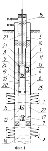 Установка скважинная штанговая насосная с насосом двойного действия (патент 2364708)