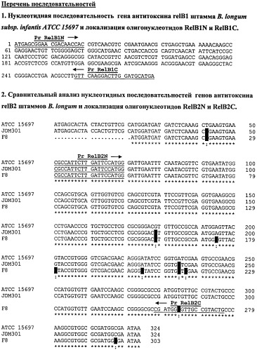 Способ видовой и штаммовой идентификации бифидобактерий филотипа bifidobacterium longum (патент 2527069)