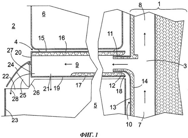 Холодильный аппарат с охлаждением циркулирующим воздухом (патент 2520125)