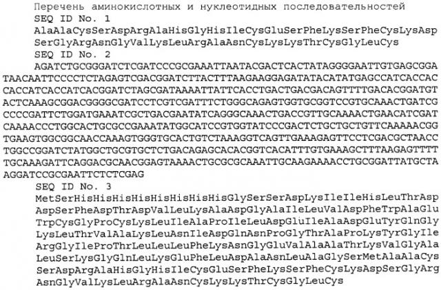 Плазмидный вектор pe-trx-aur, штамм escherichia coli для экспрессии антимикробного пептида аурелина и способ получения указанного пептида (патент 2412999)