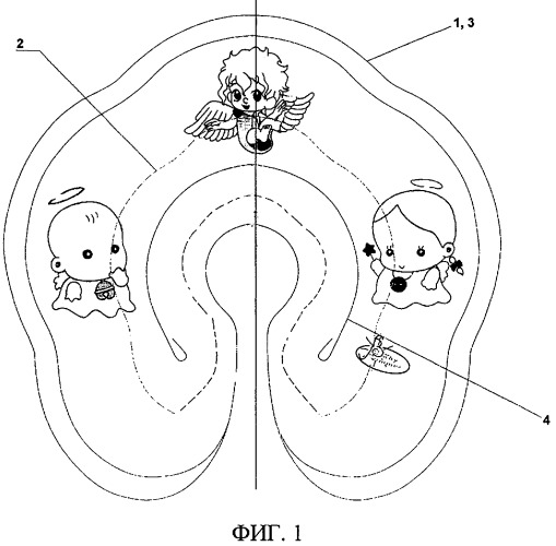 Круг для купания детей (патент 2405611)