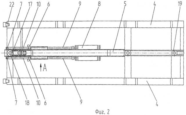 Устройство для позиционирования транспортно-пускового контейнера на пусковой установке (патент 2432543)