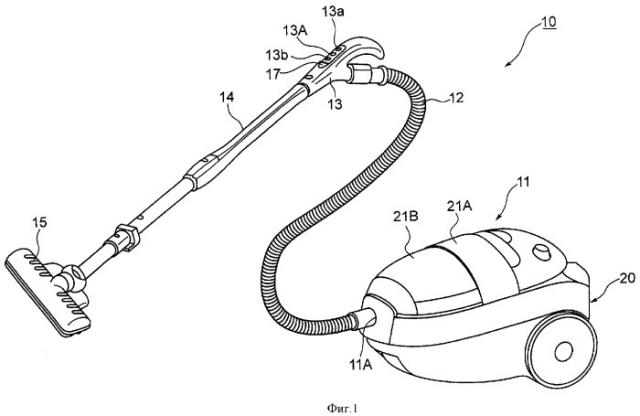 Электрический пылесос (варианты) (патент 2359604)