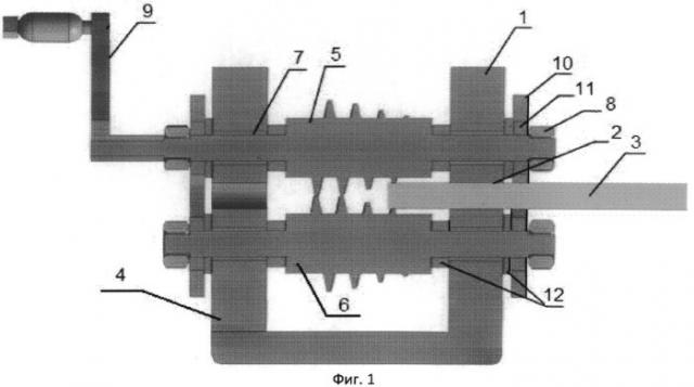 Устройство для разделения прутка на заготовки (патент 2496614)