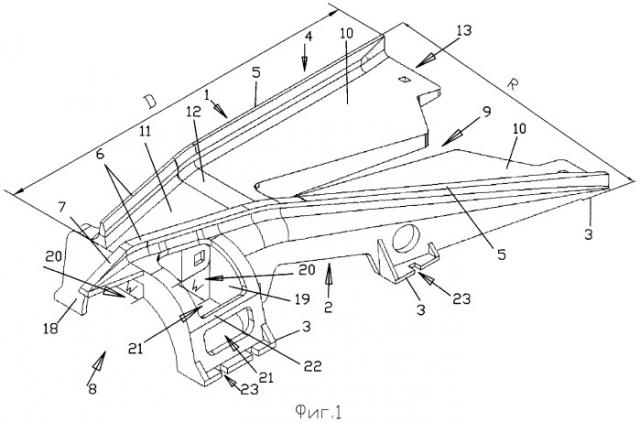 Накаточный башмак для восстановления на рельсовый путь аварийных вагонов поезда, способ пакетирования башмаков и устройство для реализации способа (патент 2359855)