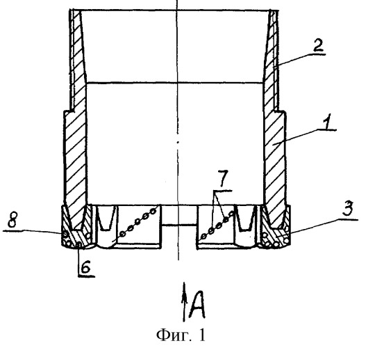 Буровая коронка (патент 2287658)