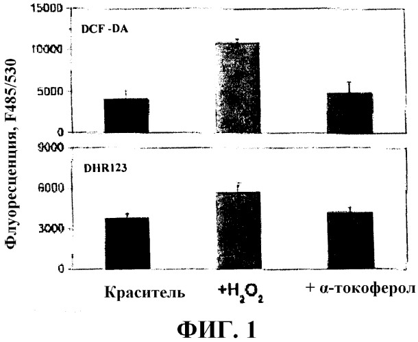 Способ измерения эффектов компонентов на продукцию реакционноспособных форм кислорода в клетке (патент 2480759)