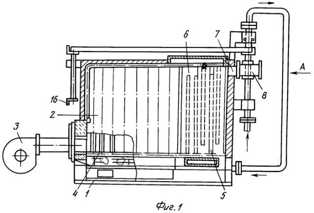 Водогрейный котел (патент 2270404)
