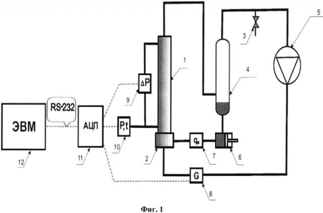 Устройство для проведения исследований газожидкостного потока (патент 2571473)