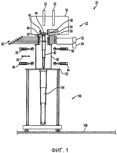 Непрерывная разливка материалов с использованием перепада давлений (патент 2645638)