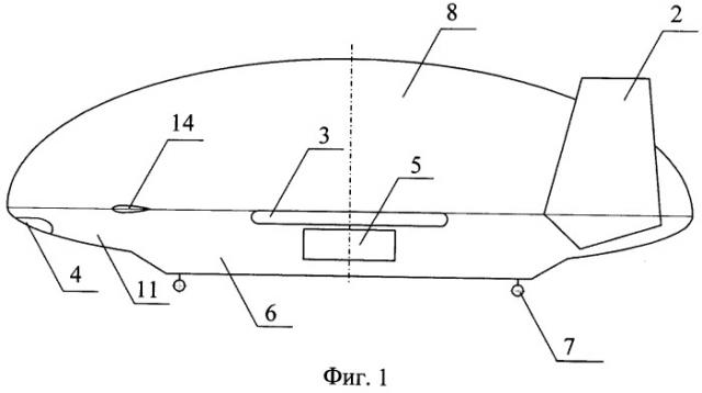 Дирижабль жесткой конструкции (патент 2518381)