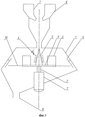 Агрегат для смешения сыпучих материалов (патент 2336936)
