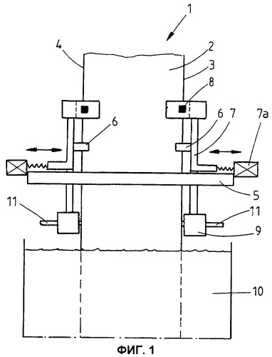 Устройство и способ для стабилизации кромки полосы (патент 2431695)