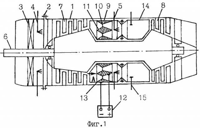 Газотурбинный двигатель (патент 2324831)
