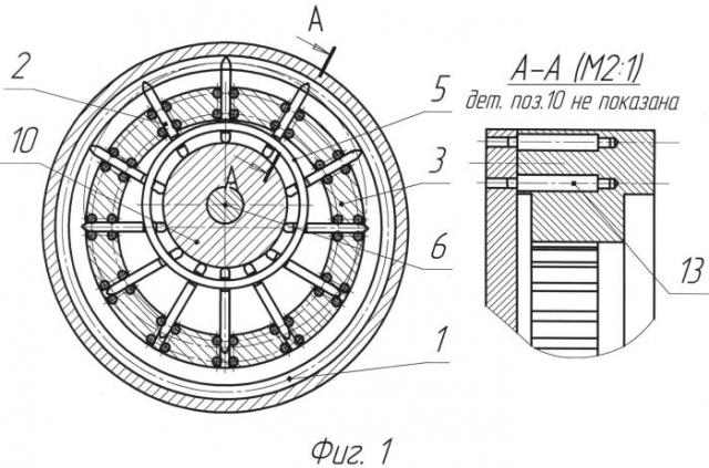 Плунжерный редуктор с направляющими качения (патент 2555052)