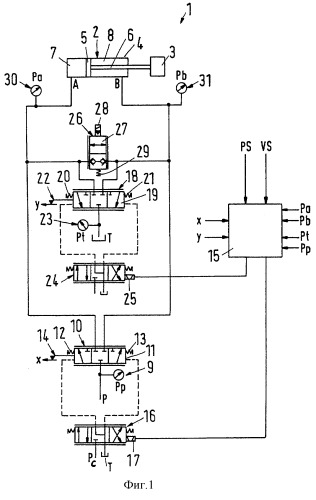 Система гидравлических клапанов (патент 2277646)