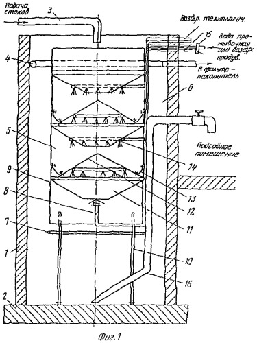 Устройство для очистки сточных вод (патент 2530123)