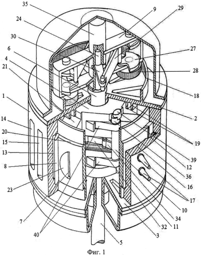 Тепловой роторный двигатель (патент 2564366)