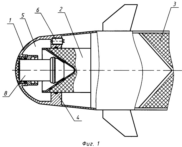 Управляемый снаряд (патент 2370725)