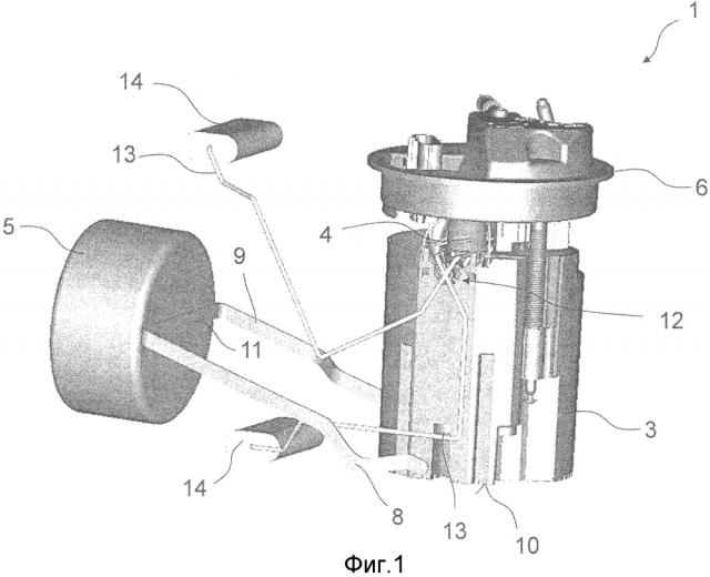 Модуль подачи топлива (патент 2623332)