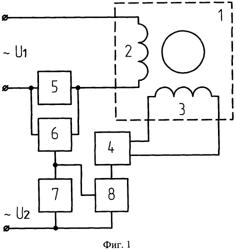 Устройство управления электромагнитным моментом двухфазного двигателя переменного тока (патент 2532528)