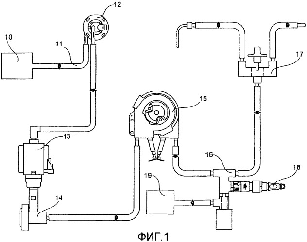 Гидравлический контур для машин для приготовления быстрорастворимых напитков, перепускной и защитный клапан для указанного контура и способ приготовления быстрорастворимых напитков (патент 2388396)